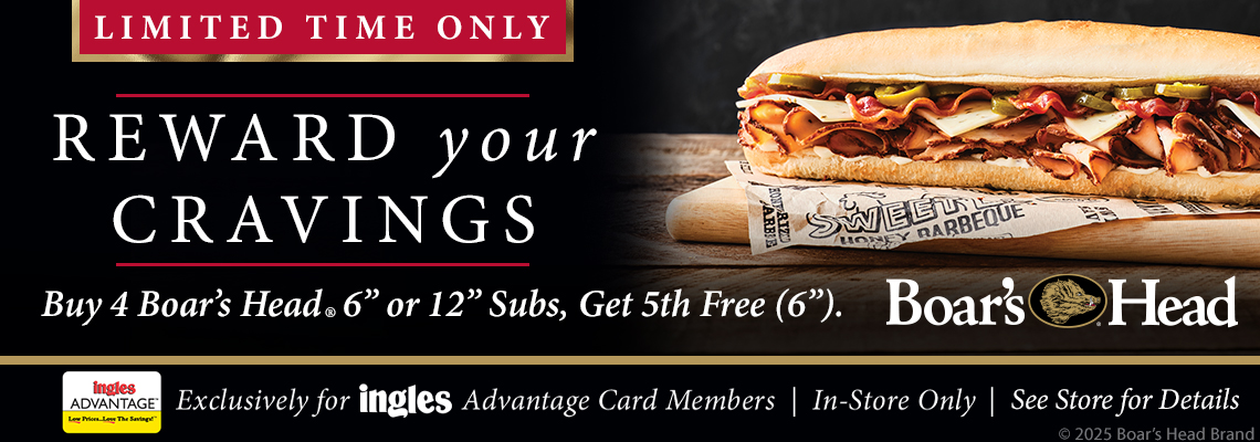 Limited time only. Reward your cravings. Buy 4 boar