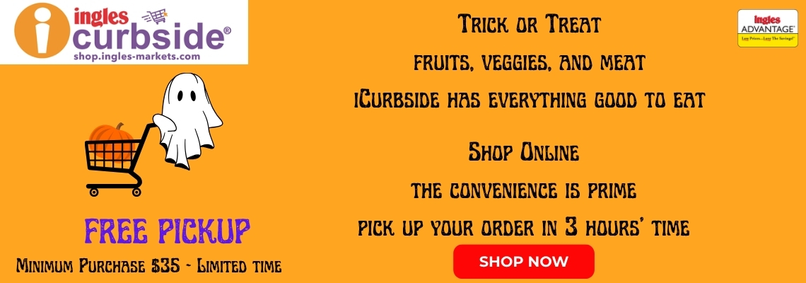 Trick or treat. Fruits, veggies and meat icurbside has everything good to eat. Shop Online. The convinience is prime. Pick up your order in 2 hours