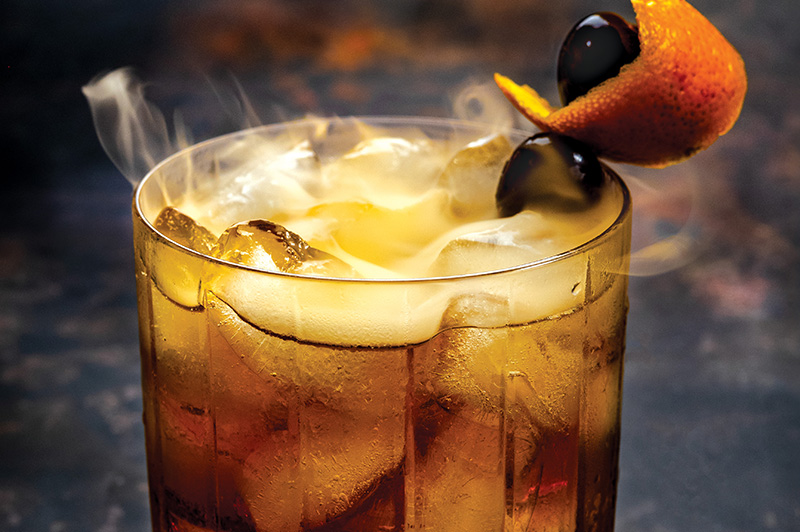 Smoked Maple Old Fashioned