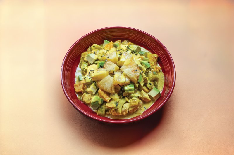 Marc &amp; Angela Ryan - Chicken Coconut Curry with Roasted Rosemary Pineapple