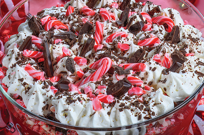Chocolate Peppermint Trifle