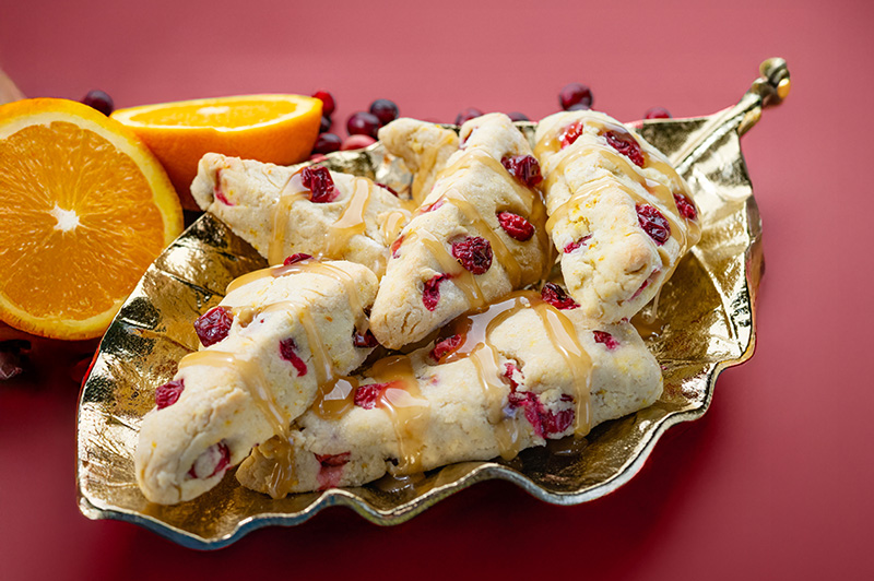Gluten-Free Cranberry Orange Scones
