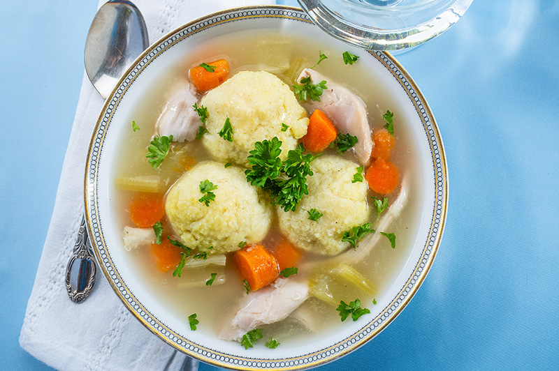 Gluten-Free Matzo Ball Soup
