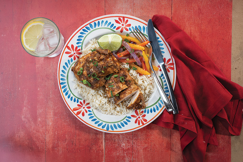 Gluten-Free Chili Lime Chicken and Rice